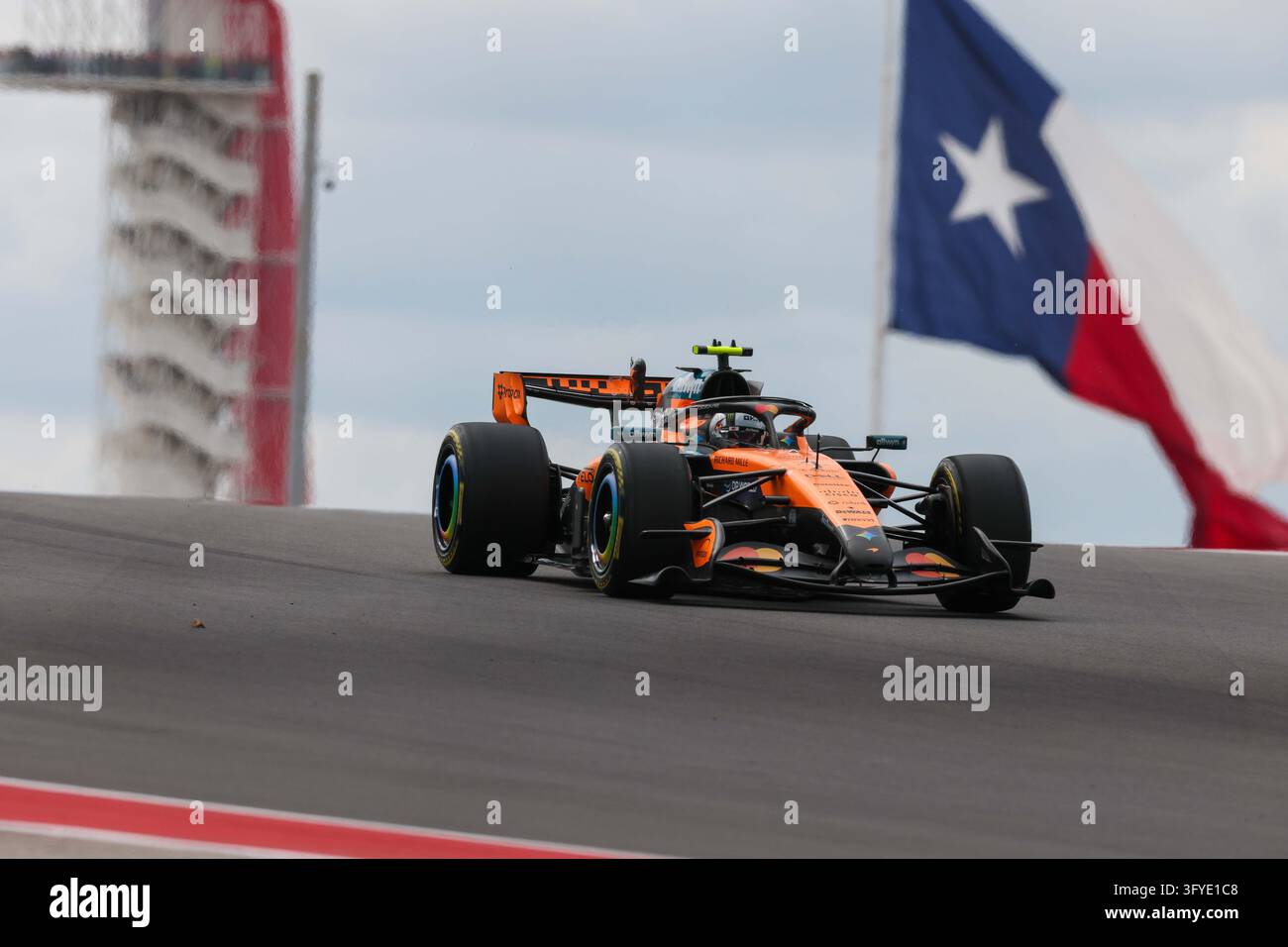 AUSTIN, TX - OCTOBER 25: Lando Norris (1) of Great Britain and McLaren ...