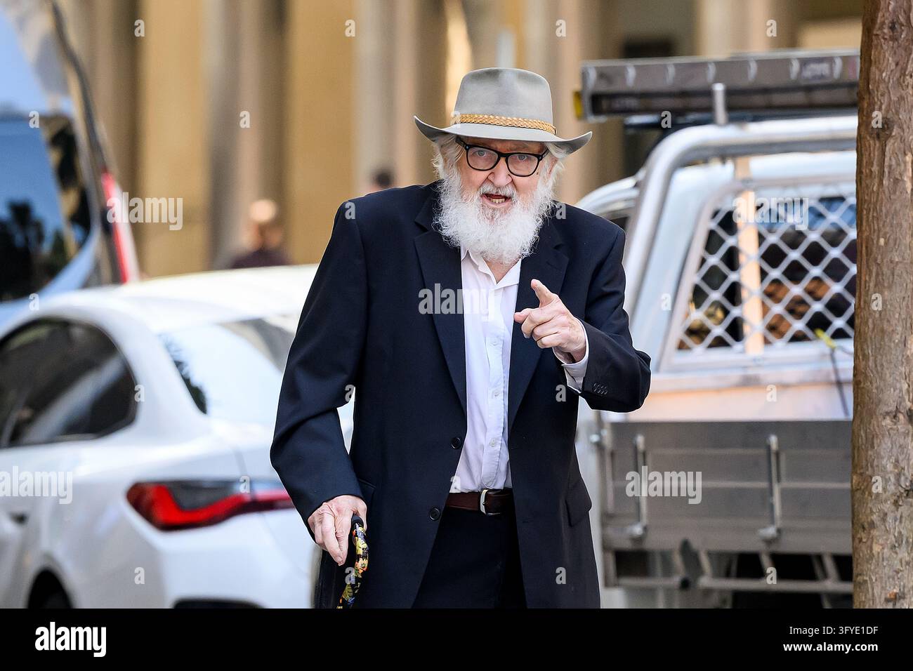 Aaron Govendir during a break at the NSW Supreme Court, in Sydney ...