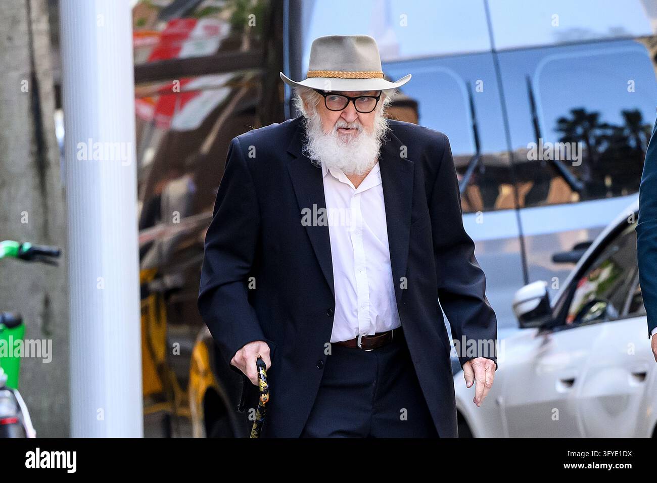 Aaron Govendir during a break at the NSW Supreme Court, in Sydney ...