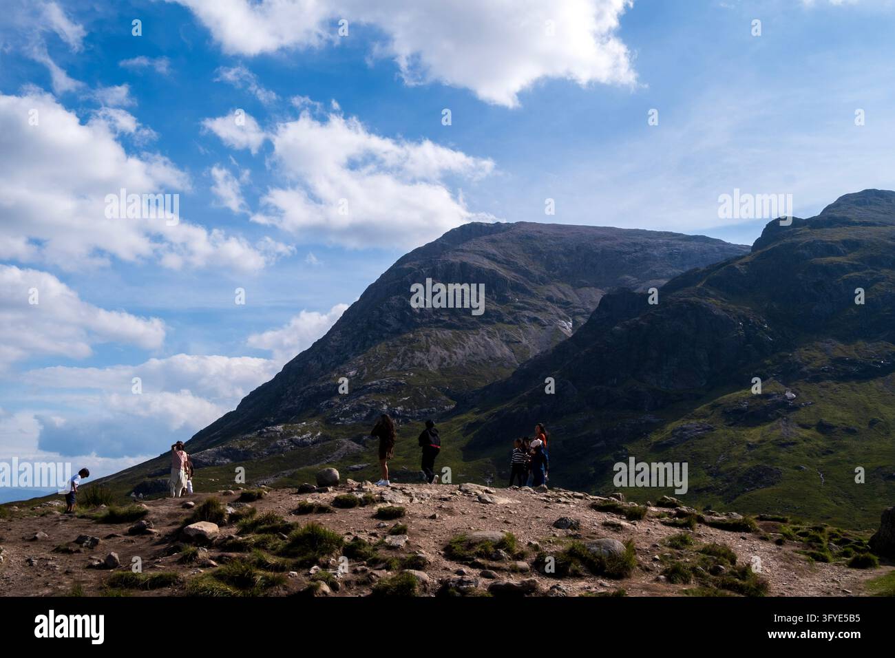 August 27, 2026, Glencoe, Scotland, UK: View lof of Buachaille Etive ...