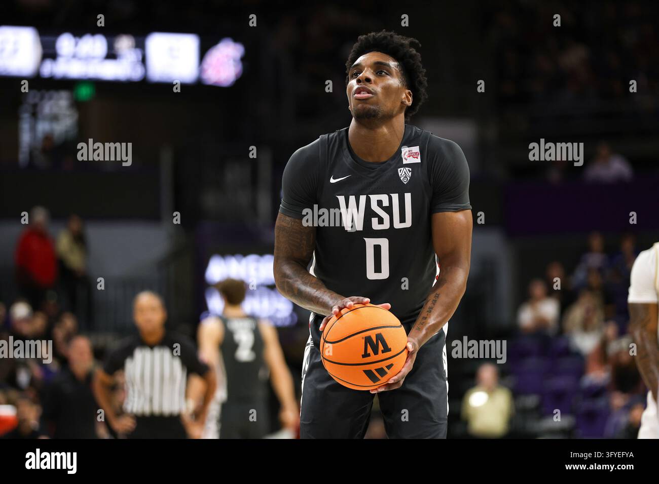 SEATTLE, WA - OCTOBER 25: Ronnie Harrison #0 of the Washington State ...