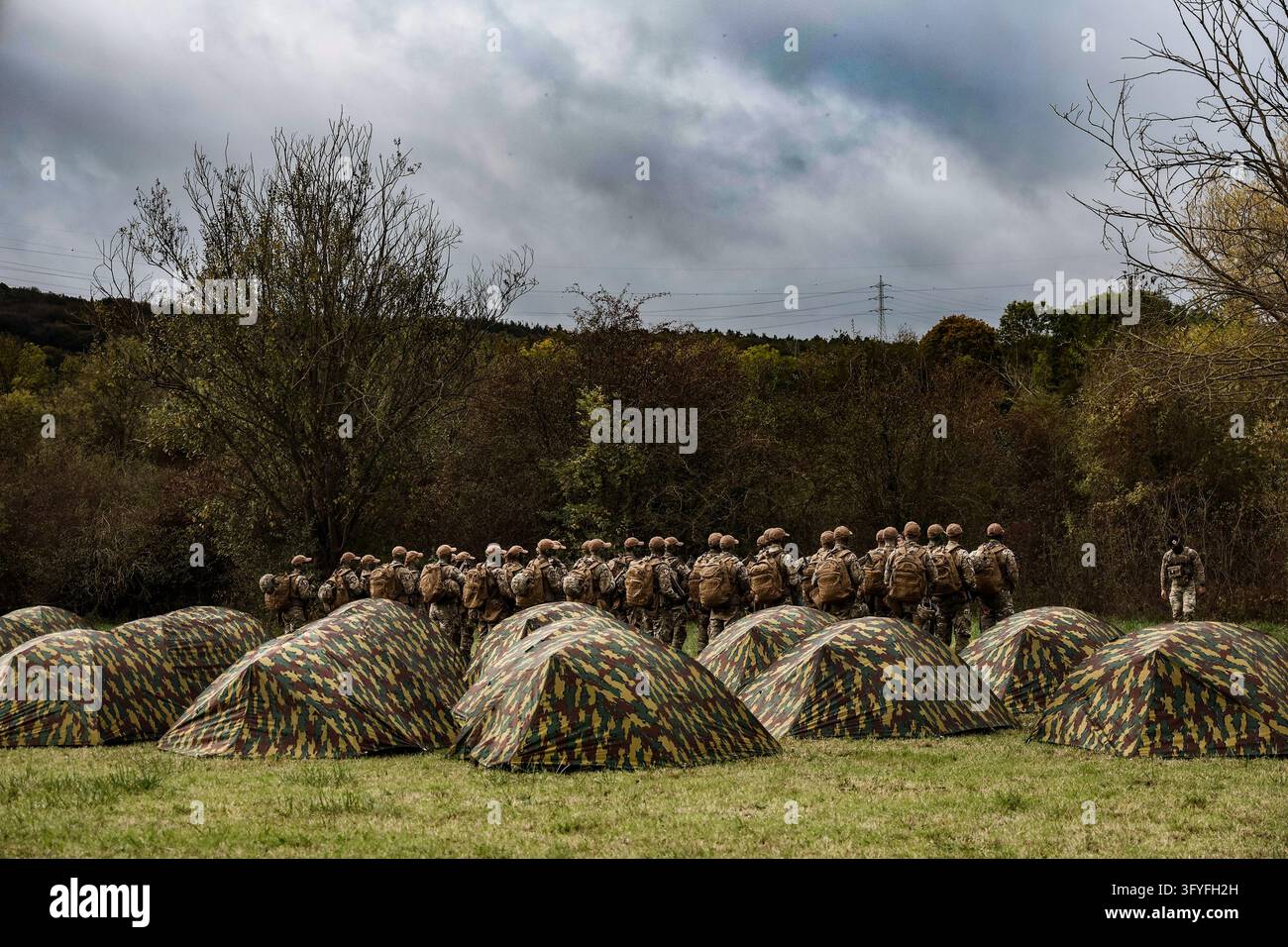 This image shows an immersive day with the participants in the Military ...