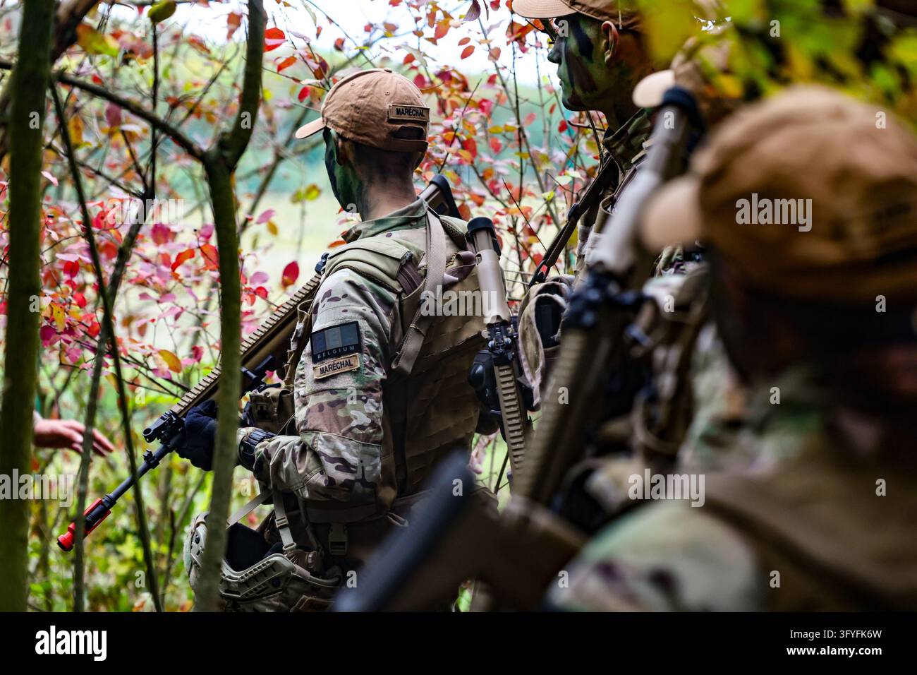 This image shows an immersive day with the participants in the Military ...