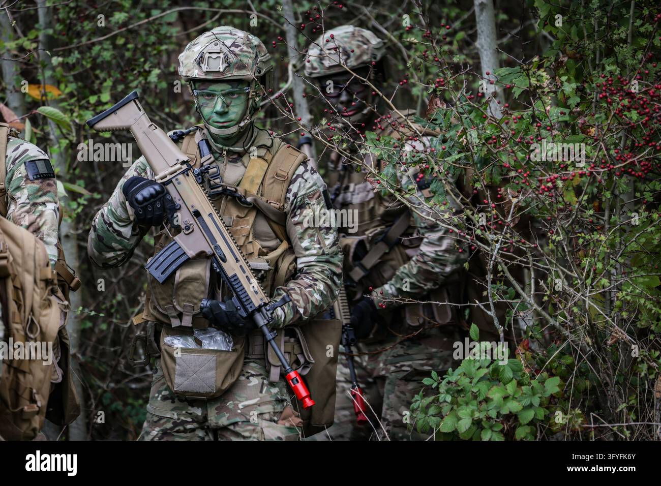 This image shows an immersive day with the participants in the Military ...