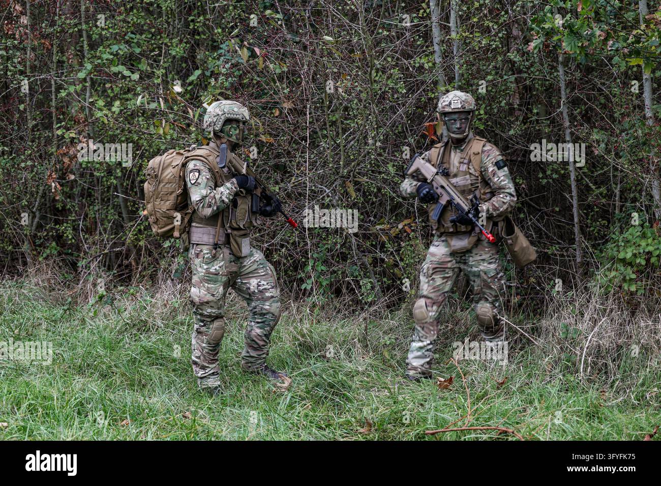 This image shows an immersive day with the participants in the Military ...