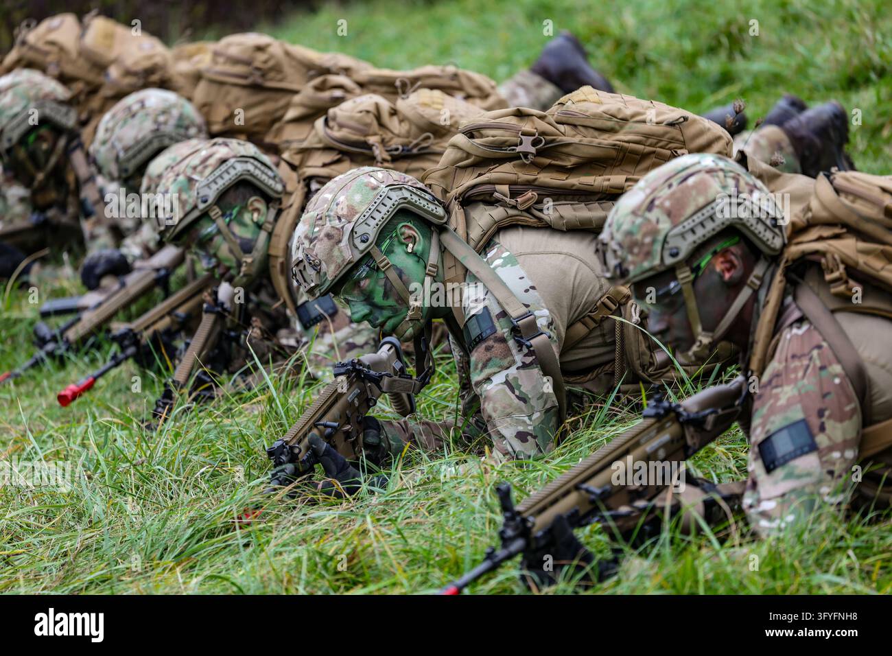 This image shows an immersive day with the participants in the Military ...