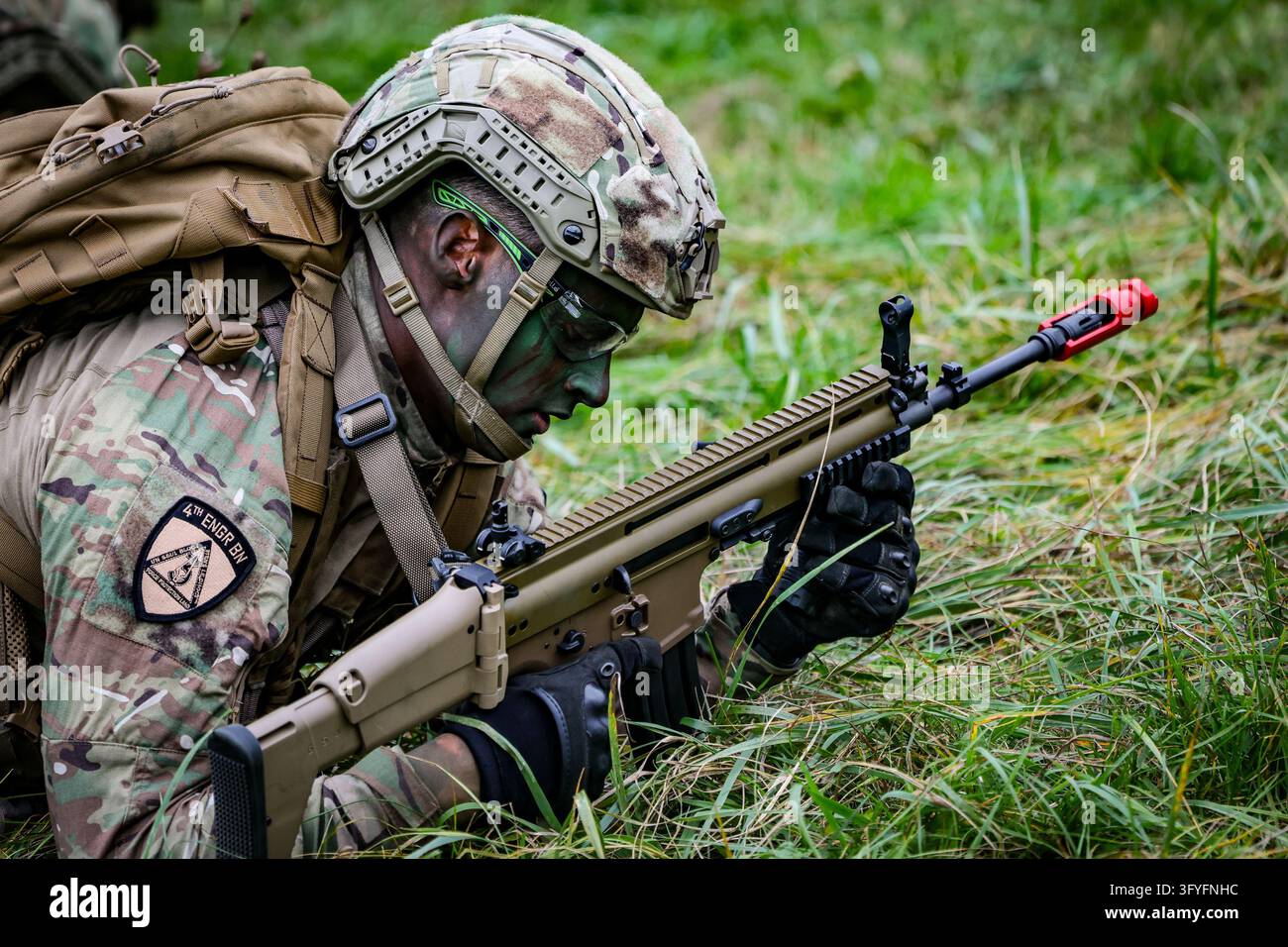 This image shows an immersive day with the participants in the Military ...