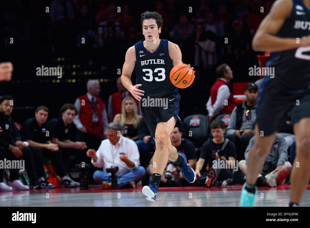 COLUMBUS, OH - OCTOBER 25: Butler Bulldogs forward Asim Djulovic (33 ...