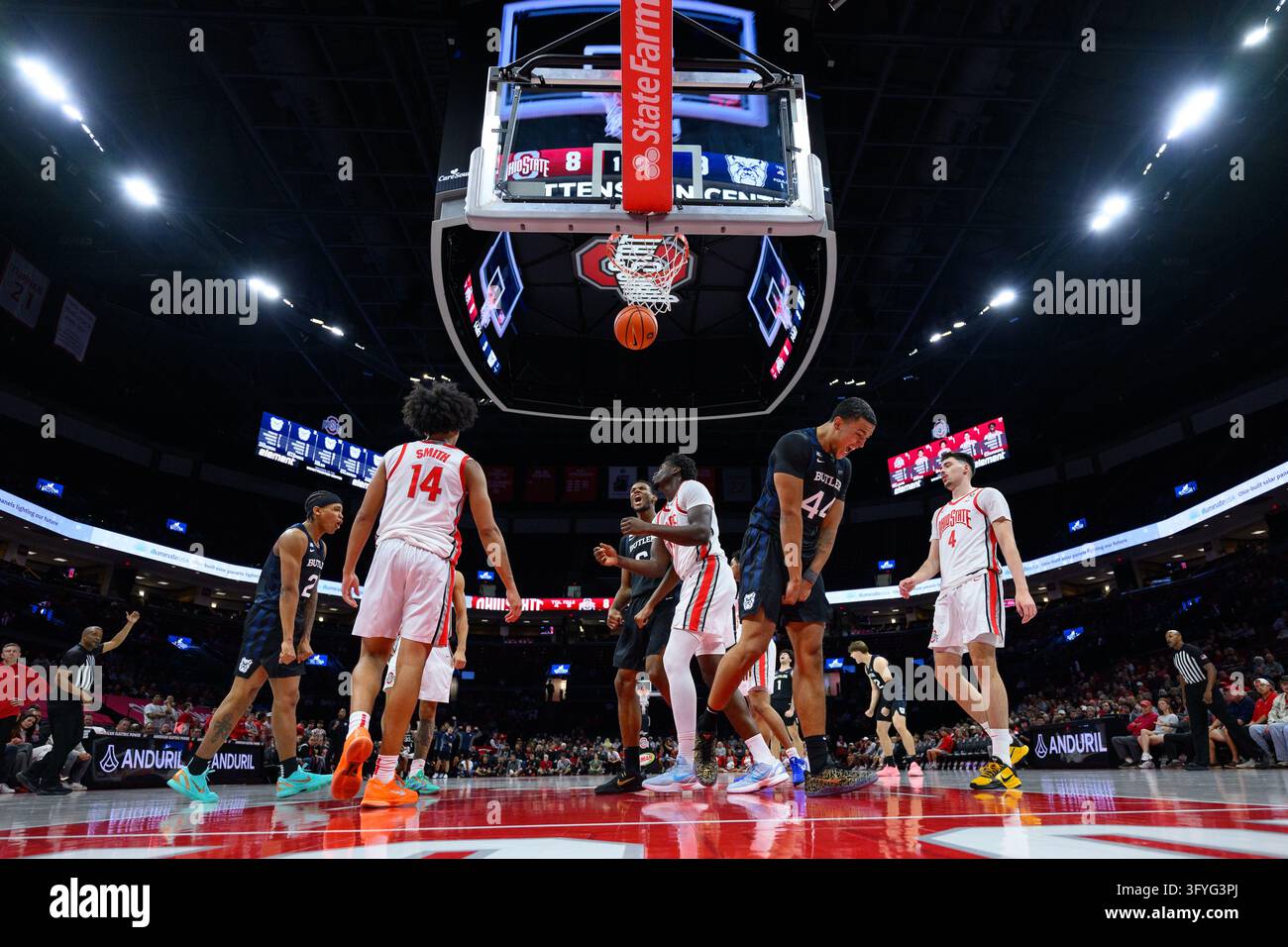 COLUMBUS, OH - OCTOBER 25: Butler Bulldogs forward Treyson Anderson (44 ...