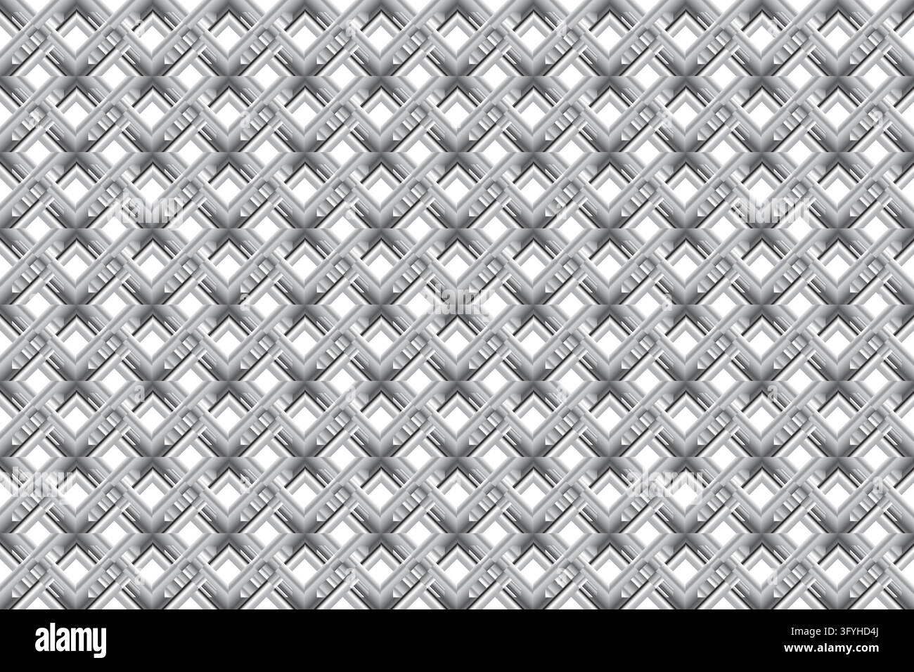 Stock Image Textures Metallic Interlocking Diamond Mesh Background Modern Geometric Metal ...