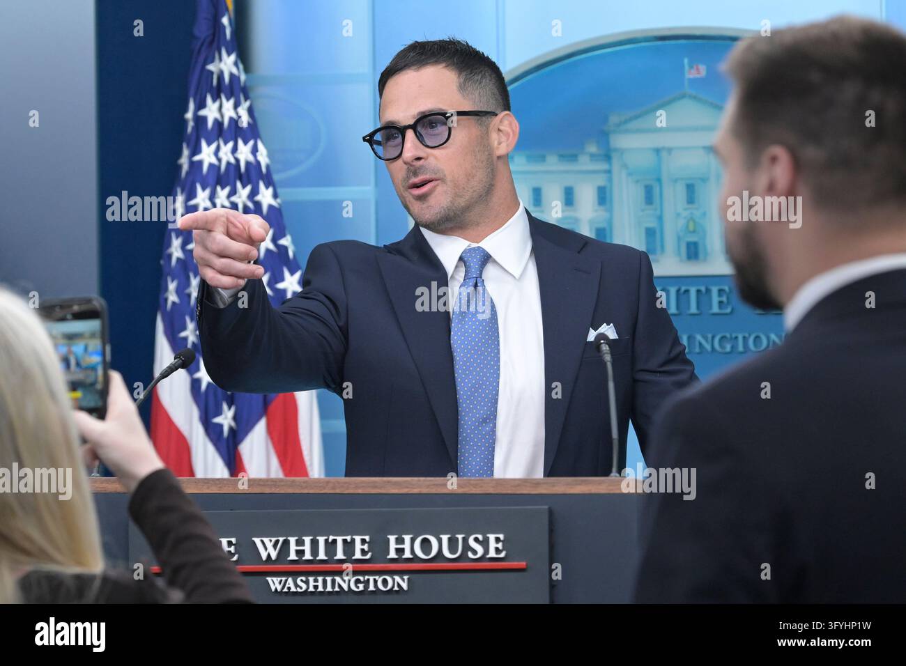 Former Football Player Danny Amendola is seen in the Brady press room ...
