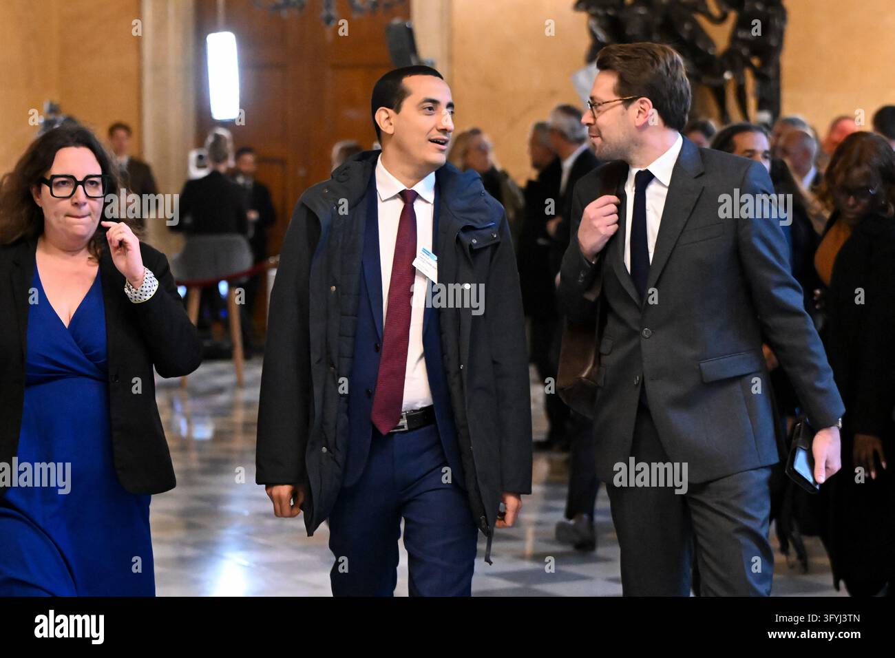 Mayor of Trappes Ali Rabeh at The National Assembly - session of ...