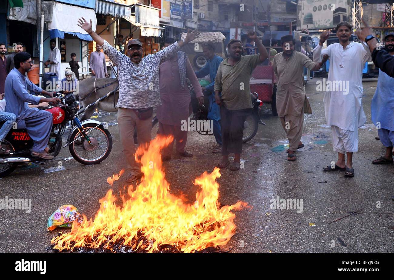 HYDERABAD, PAKISTAN - 27-Oct-2026: Residents of Miani Road in Hyderabad ...