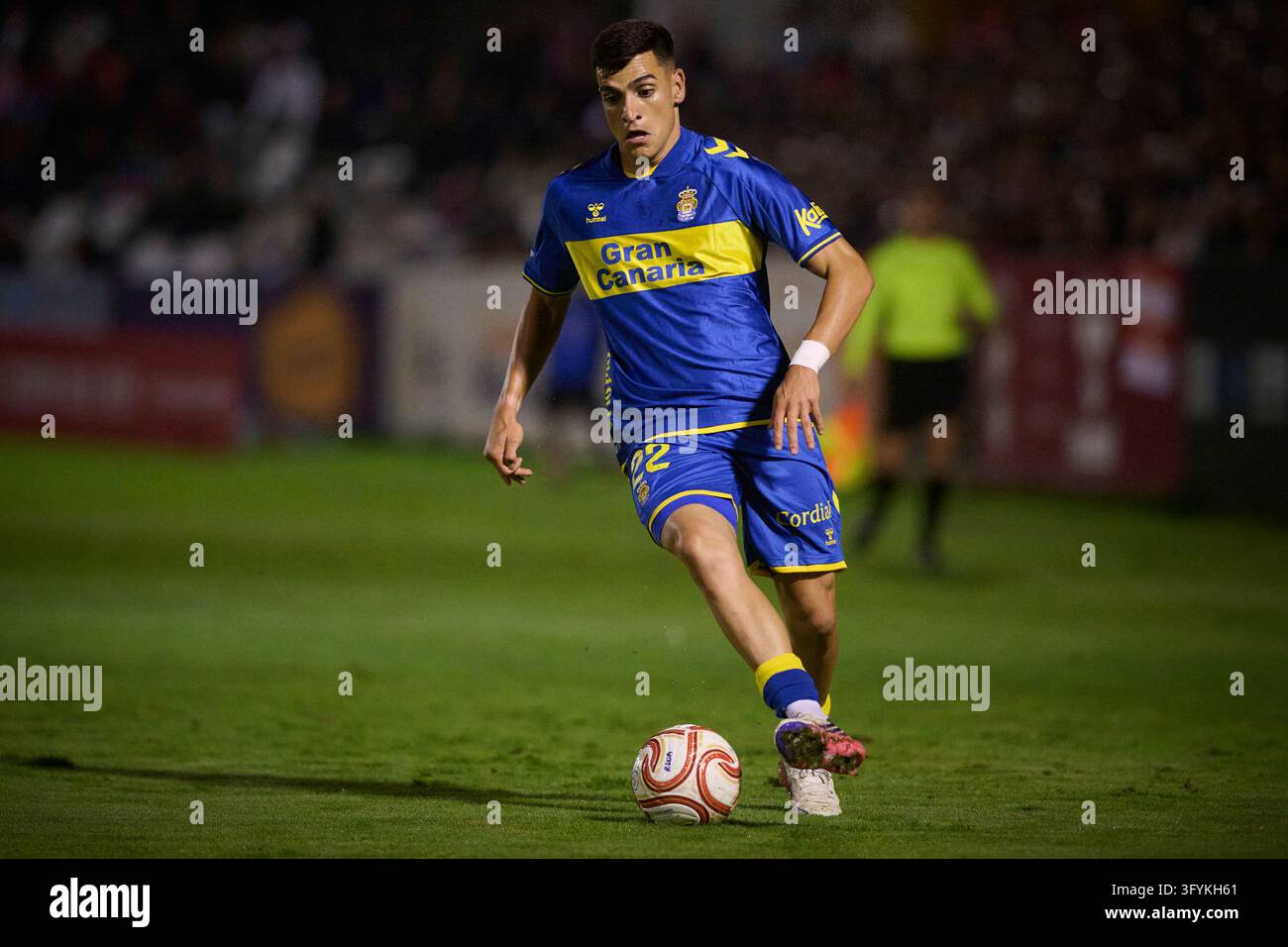 Ale Garcia of Las Palmas during Copa del Rey between RSD Alcala - UD ...