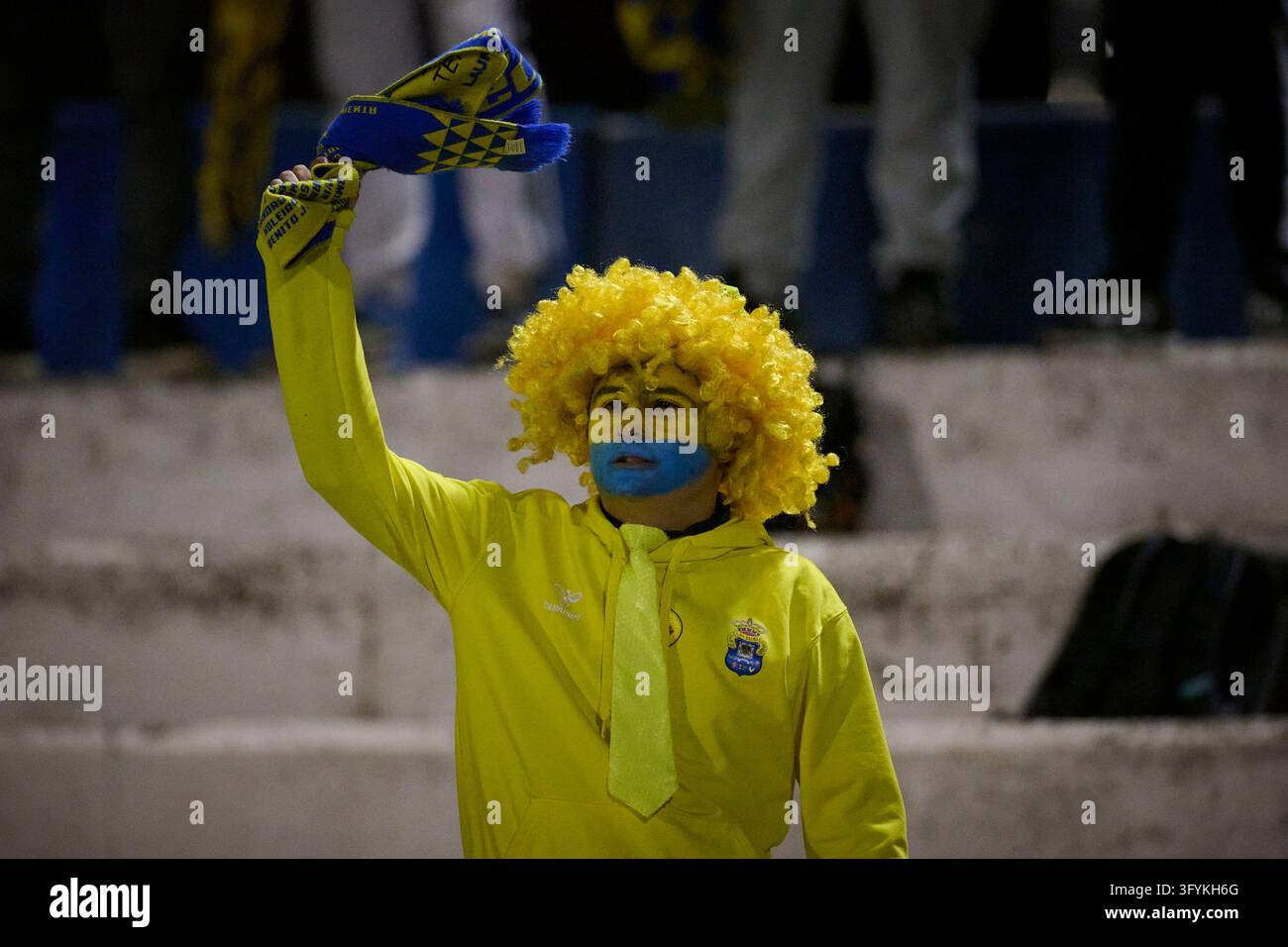 fan of las palmas during Copa del Rey between RSD Alcala - UD Las ...