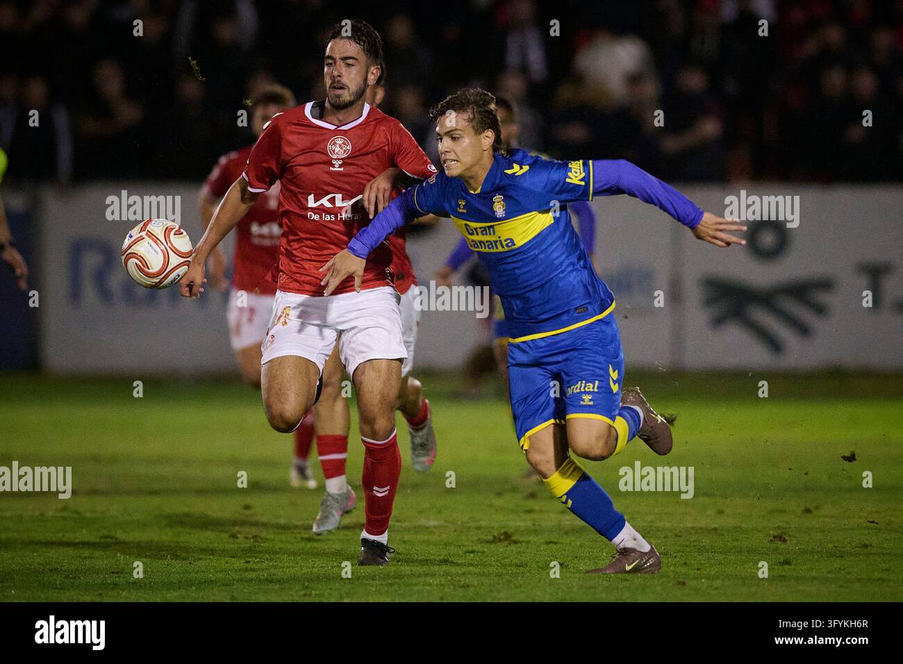 Jeremia Recoba of Las Palmas during Copa del Rey between RSD Alcala ...