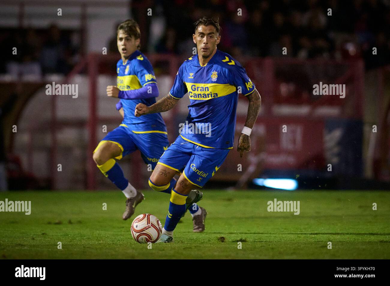 Jefte Betancor of Las Palmas during Copa del Rey between RSD Alcala ...