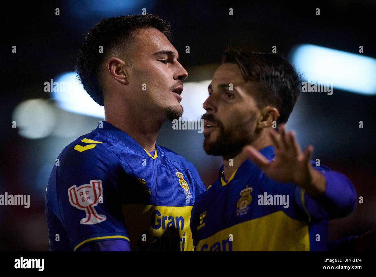 Andres Rodriguez of Las Palmas during Copa del Rey between RSD Alcala ...