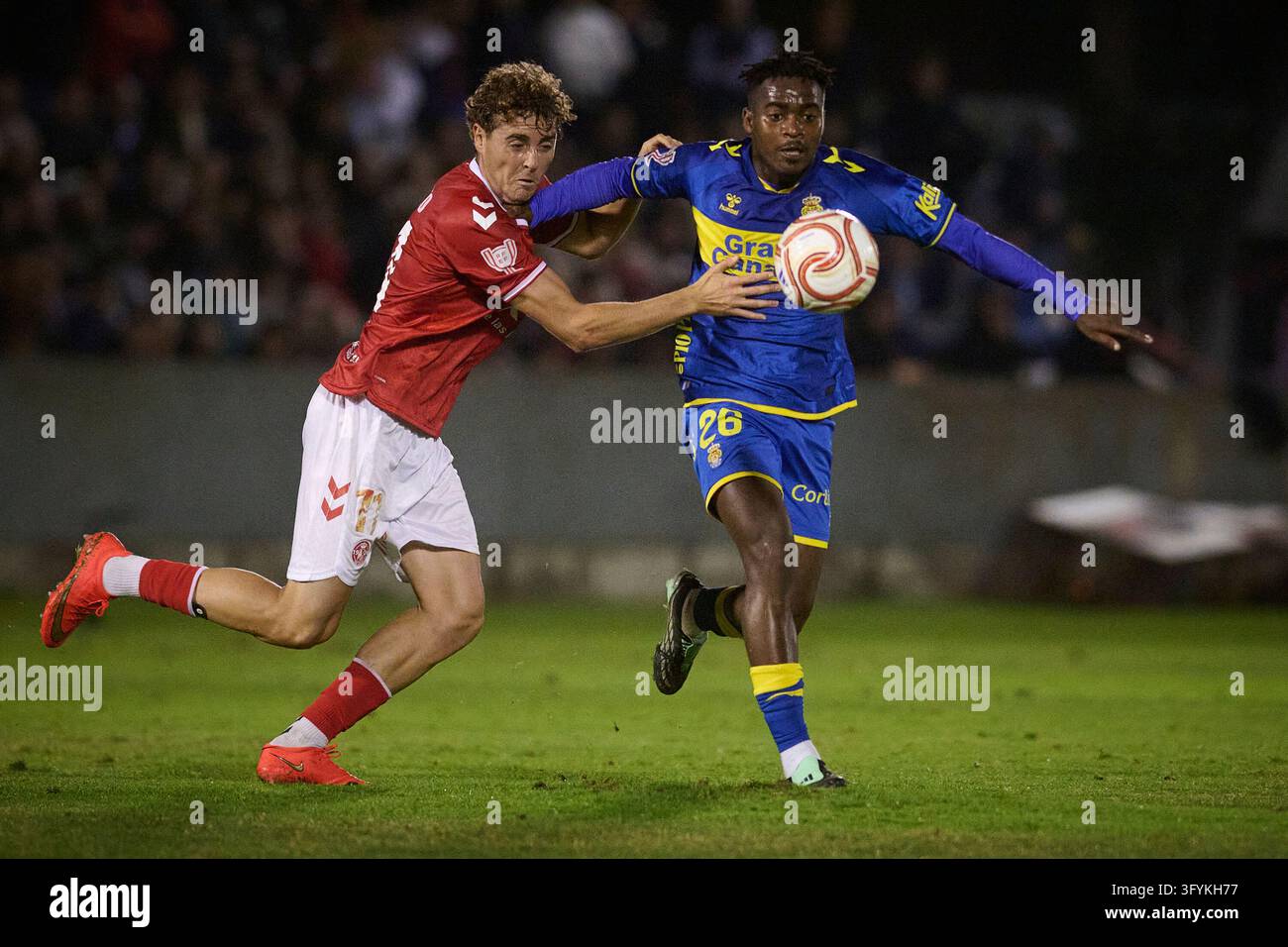 Aboubacar Bassinga of Las Palmas during Copa del Rey between RSD Alcala ...