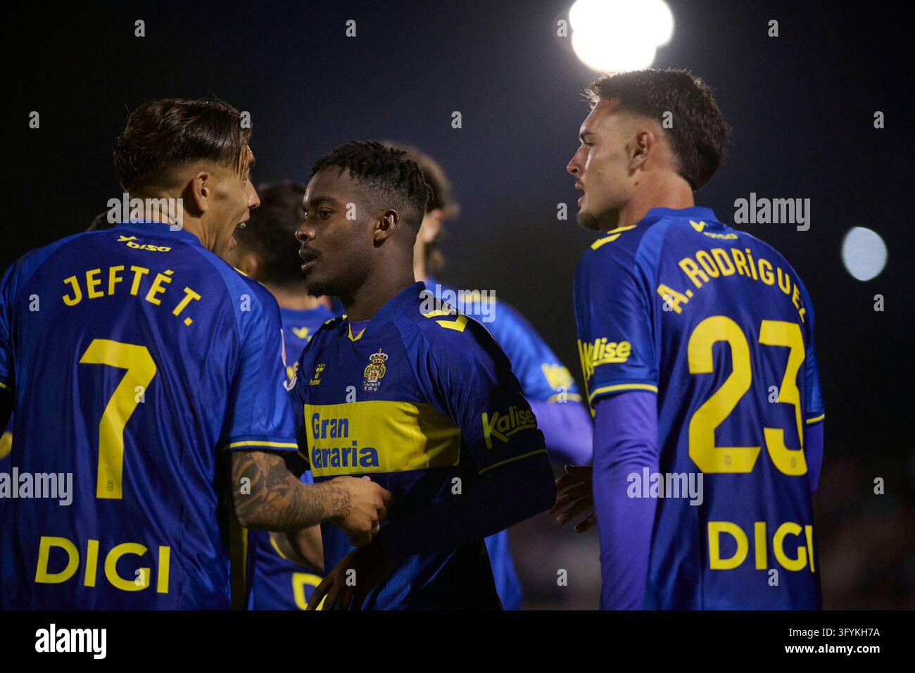 Andres Rodriguez of Las Palmas during Copa del Rey between RSD Alcala ...