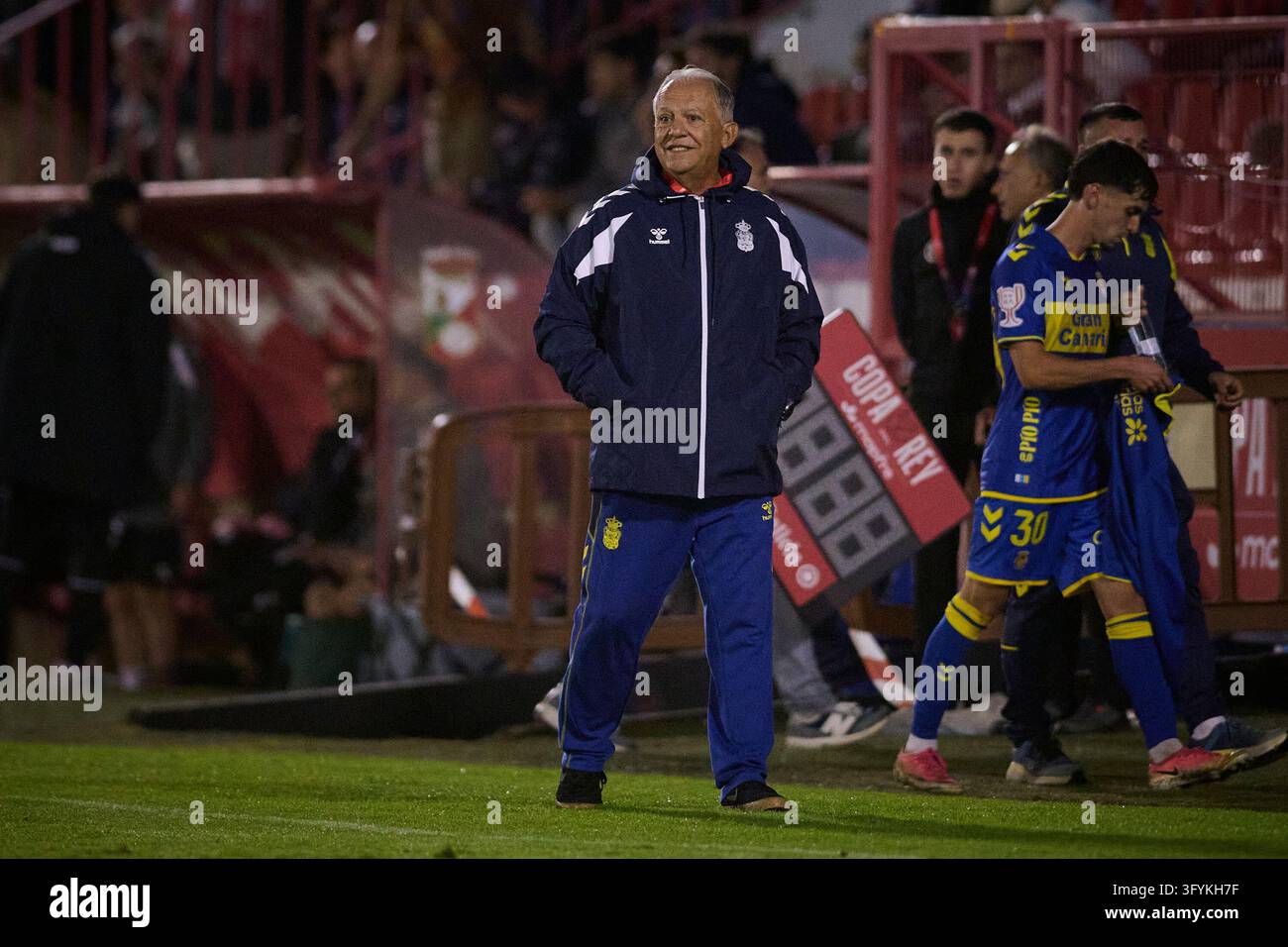 during Copa del Rey between RSD Alcala - UD Las Palmas played at Virgen ...