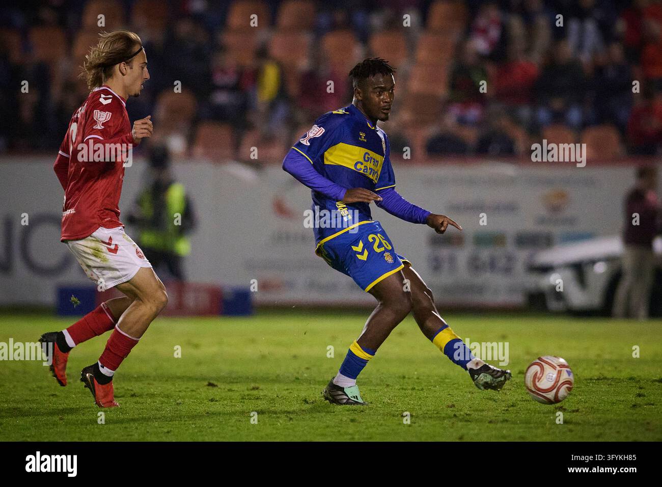 Aboubacar Bassinga of Las Palmas during Copa del Rey between RSD Alcala ...
