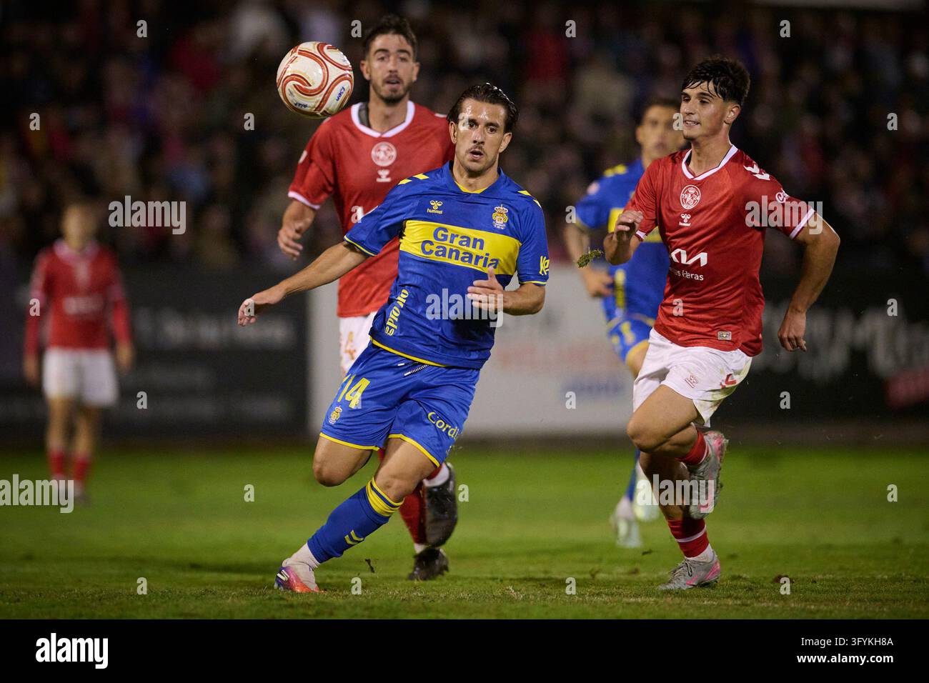 Manu Fuster of Las Palmas during Copa del Rey between RSD Alcala - UD ...