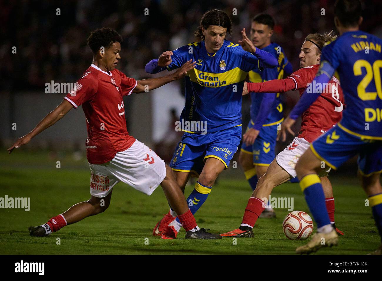 Bonfanti of Las Palmas during Copa del Rey between RSD Alcala - UD Las ...