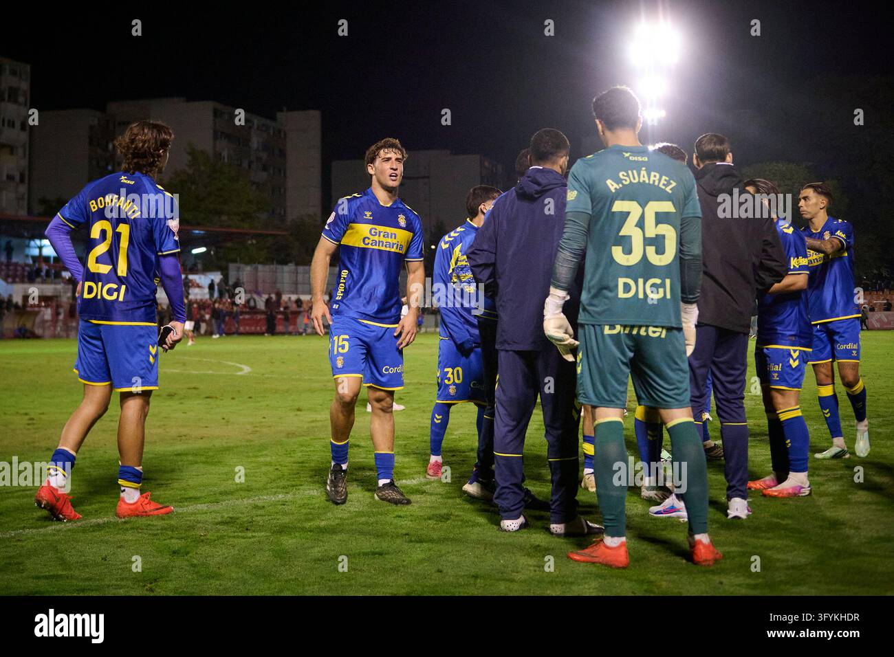 Juanma Herzog of Las Palmas during Copa del Rey between RSD Alcala - UD ...