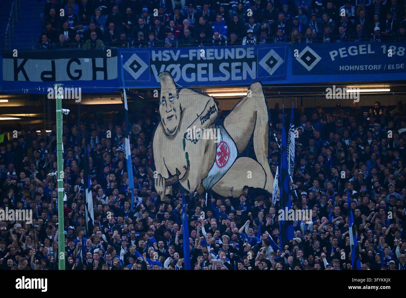 Feature the fans [supporters] of HSV Hamburg show posters DFB/DFL ...