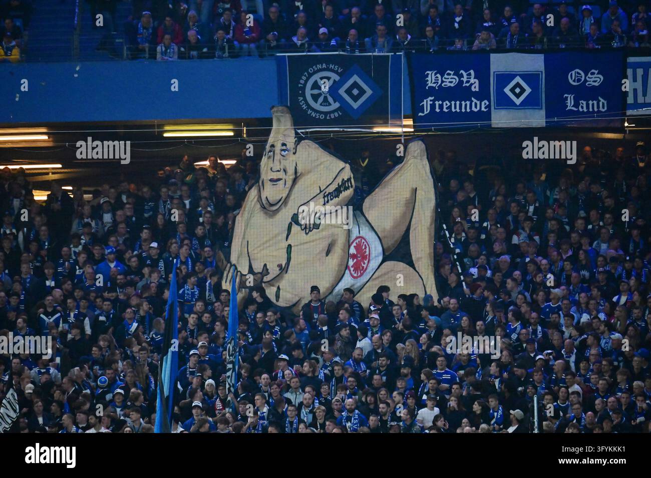 Feature the fans [supporters] of HSV Hamburg show posters DFB/DFL ...