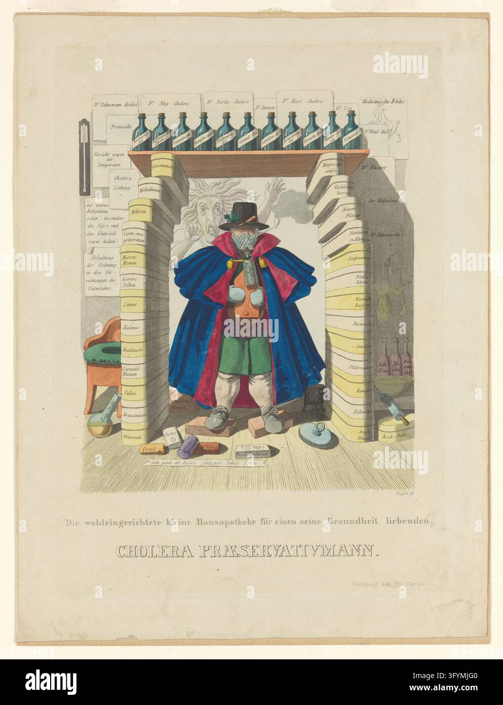 Panploy A man barricades himself in with a panoply of protections against the ...