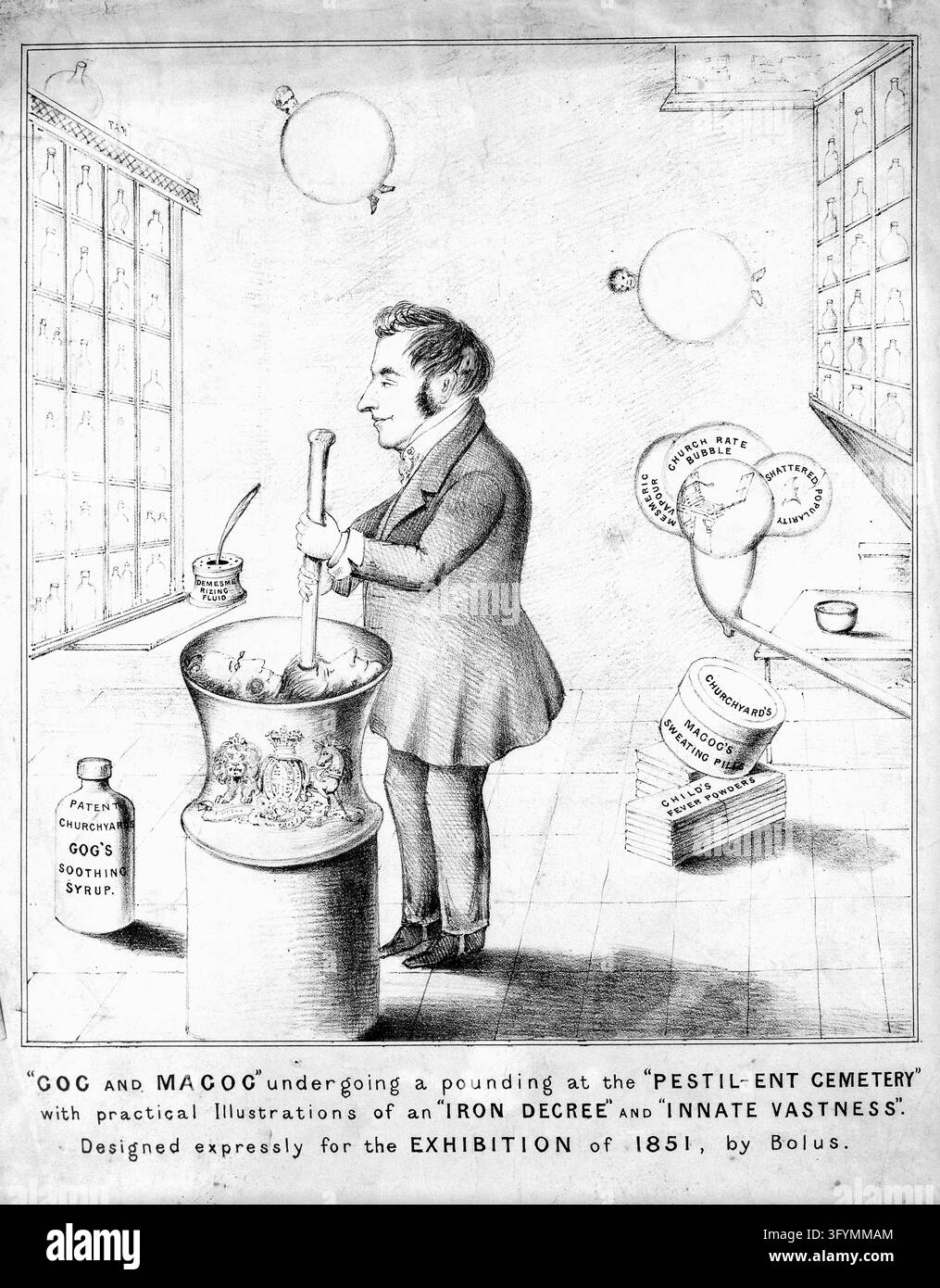 Sir John Simon (?) in his role as the first Medical Officer of Health ...