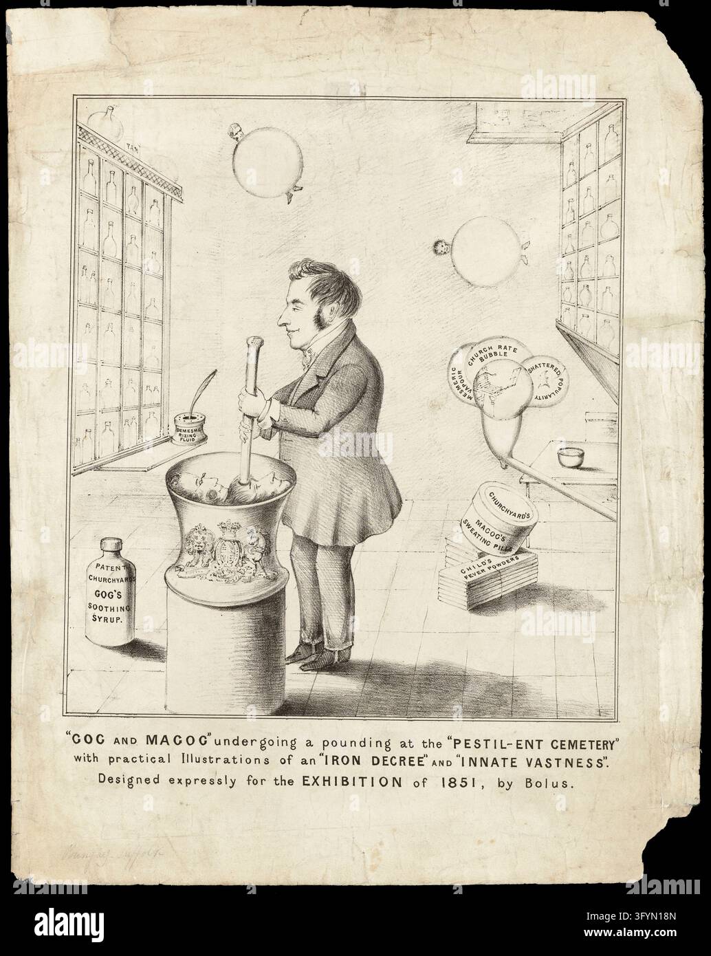 Sir John Simon (?) in his role as the first Medical Officer of Health ...