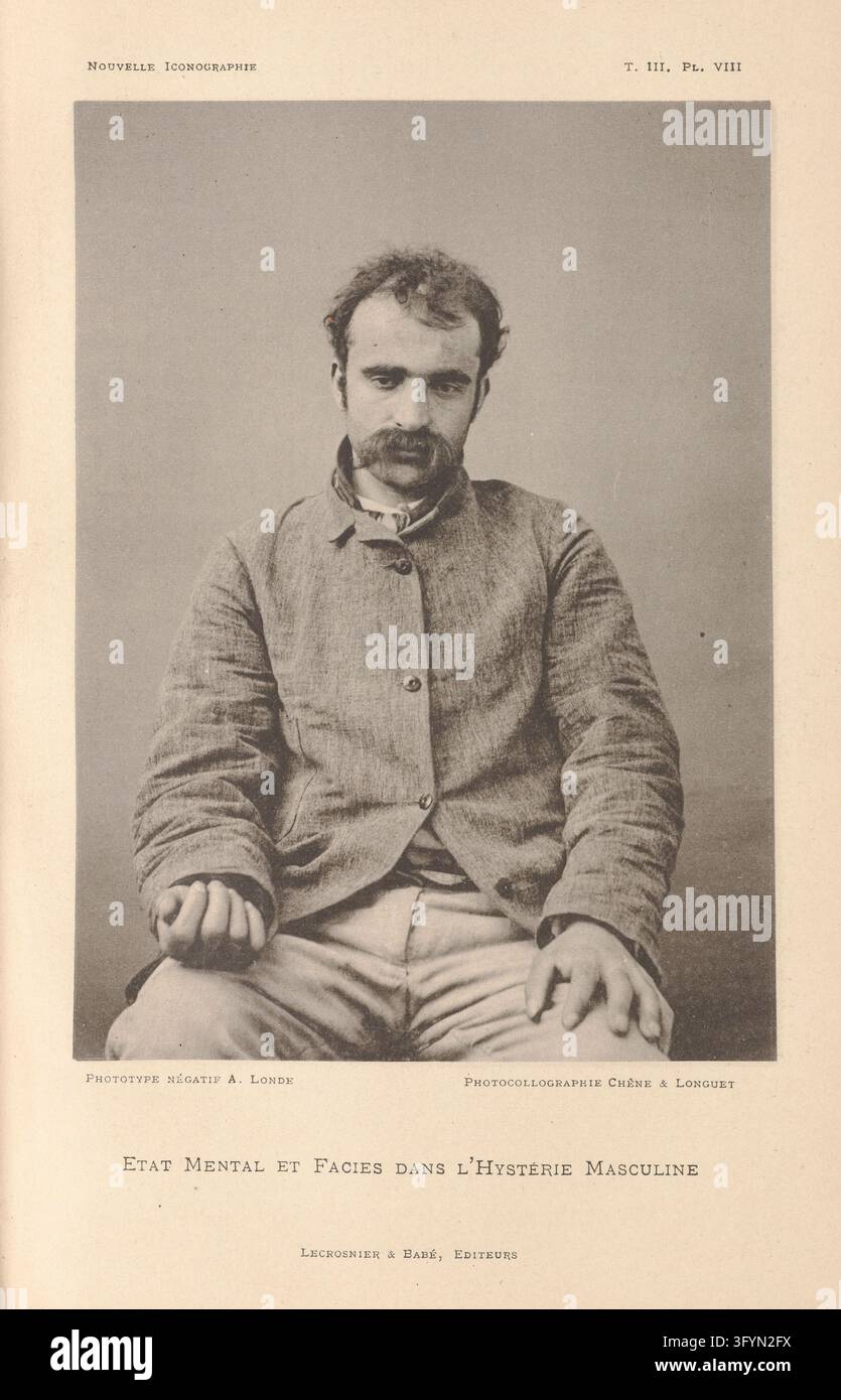 Nouvelle iconographie de la Salpetriere Stock Photo - Alamy