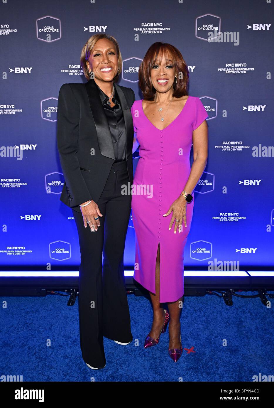 Robin Roberts, left, and Gayle King attend the PAC NYC Icons of Culture ...