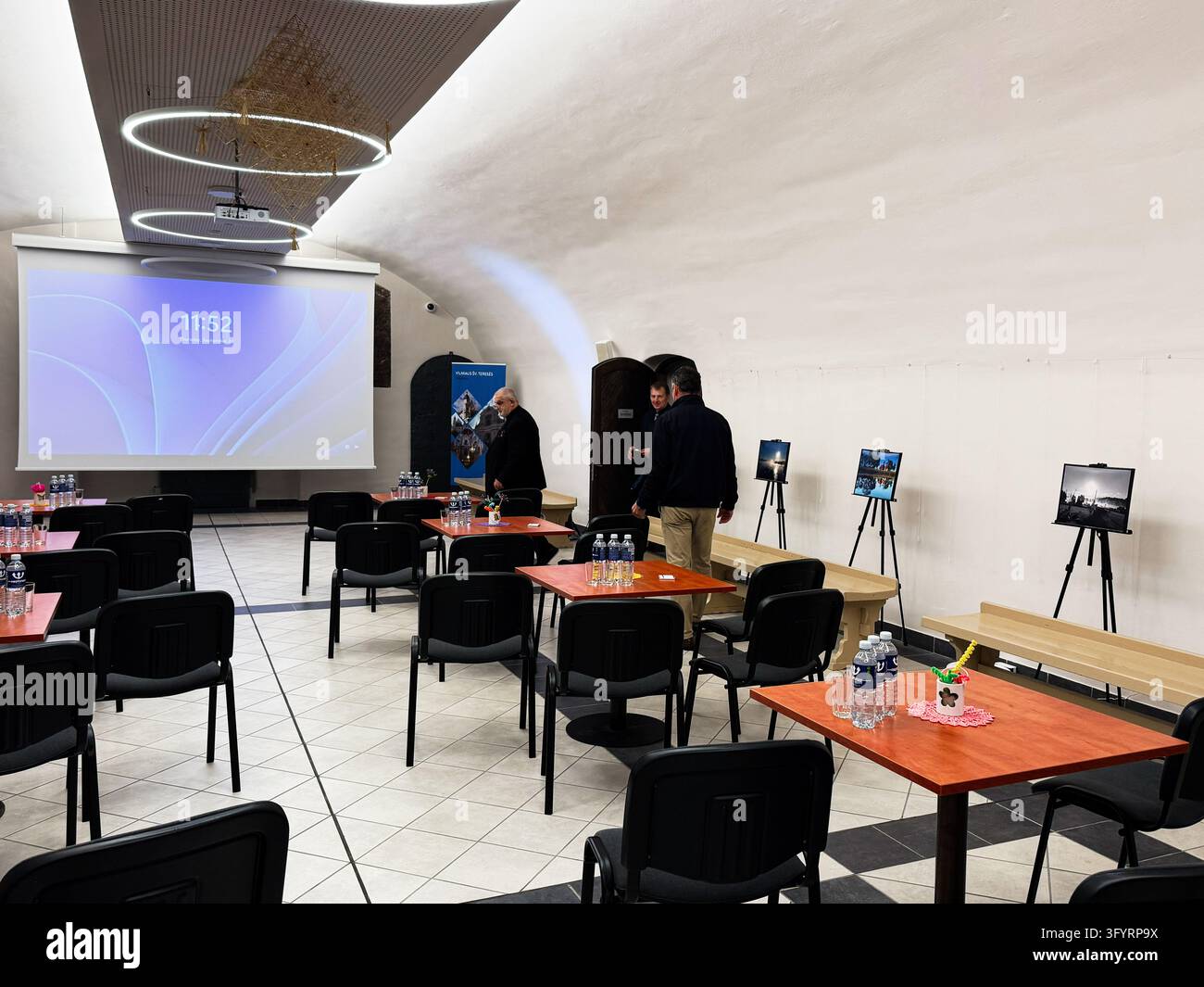 Vilnius, Lithuania - October 05, 2026: Conference room in Vilnius ...
