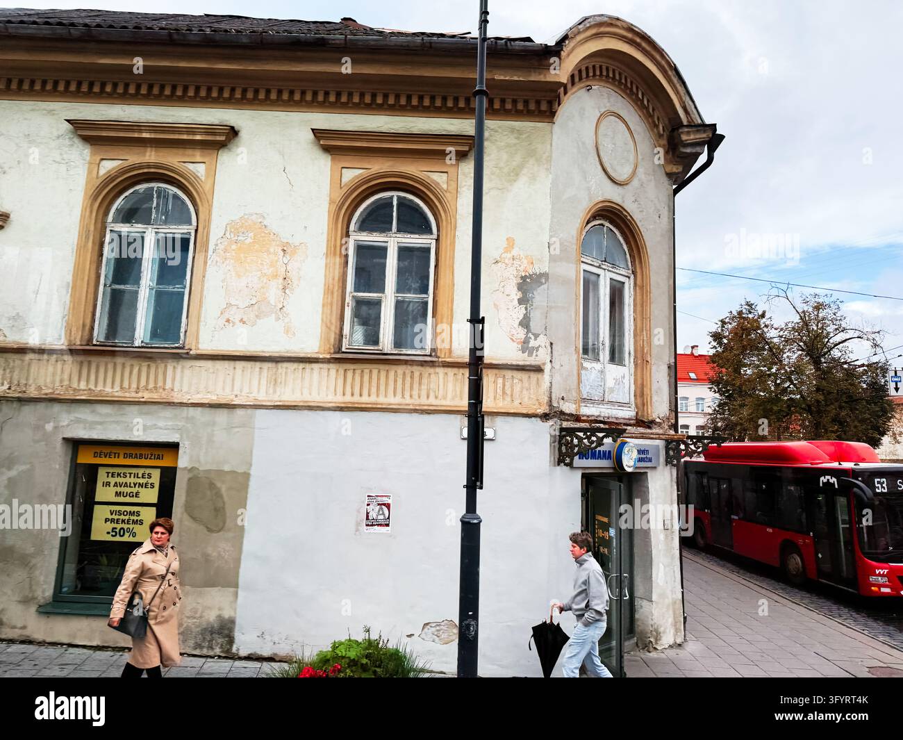 Vilnius, Lithuania - October 05, 2026: Historic building and ...