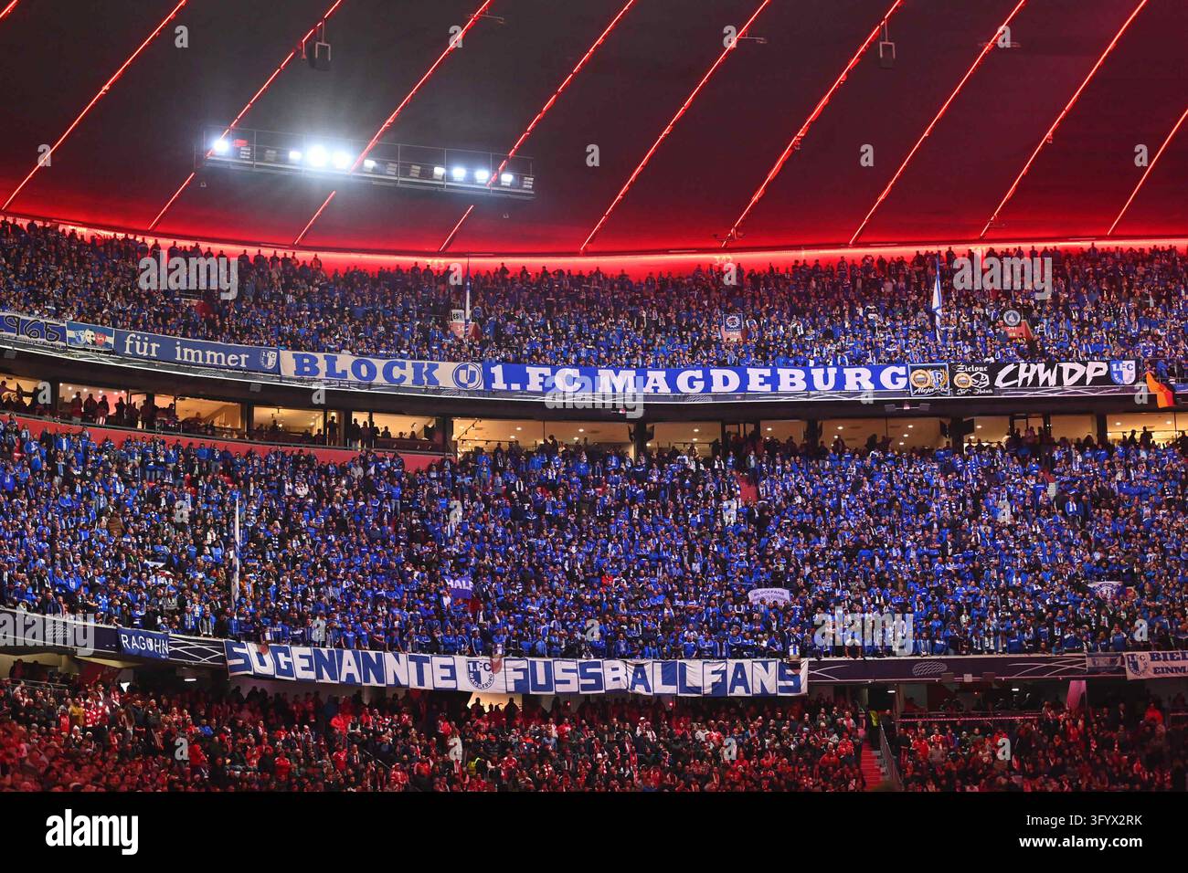 Fans [supporters], football fans MD Football DFB Cup, 2nd round FC ...