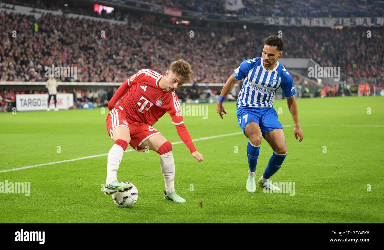 v.l. Tim Binder (Bayern), Herbert Bockhorn Muenchen, 28.10.2026 ...
