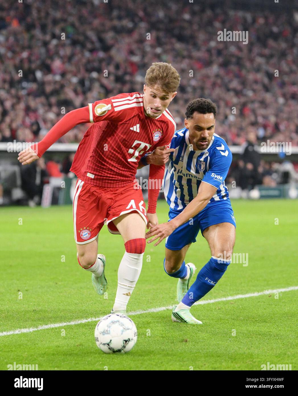 v.l. Tim Binder (Bayern), Herbert Bockhorn Muenchen, 28.10.2026 ...
