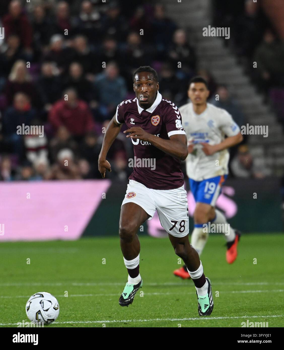 Tynecastle Park ,Edinburgh.Scotland .UK. 28th Oct 26 Scottish ...