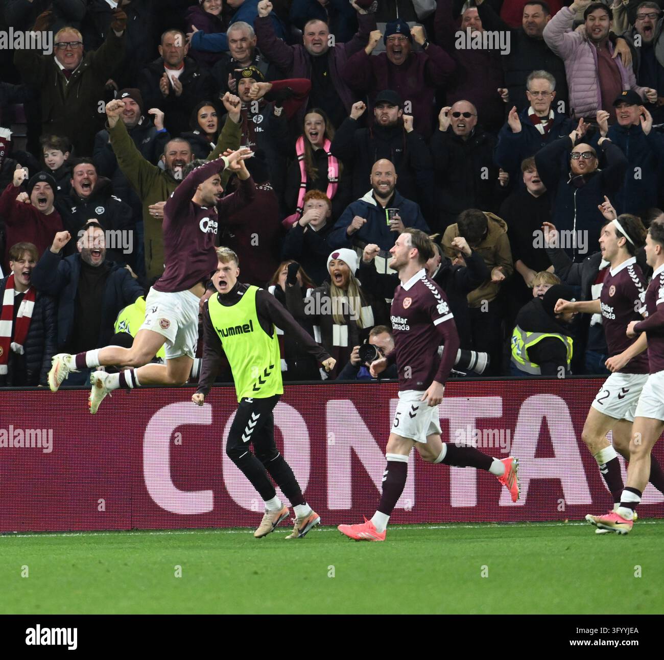 Tynecastle Park ,Edinburgh.Scotland .UK. 28th Oct 26 Scottish ...