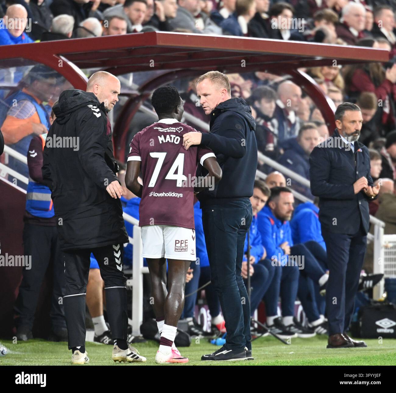 Tynecastle Park ,Edinburgh.Scotland .UK. 28th Oct 26 Scottish ...