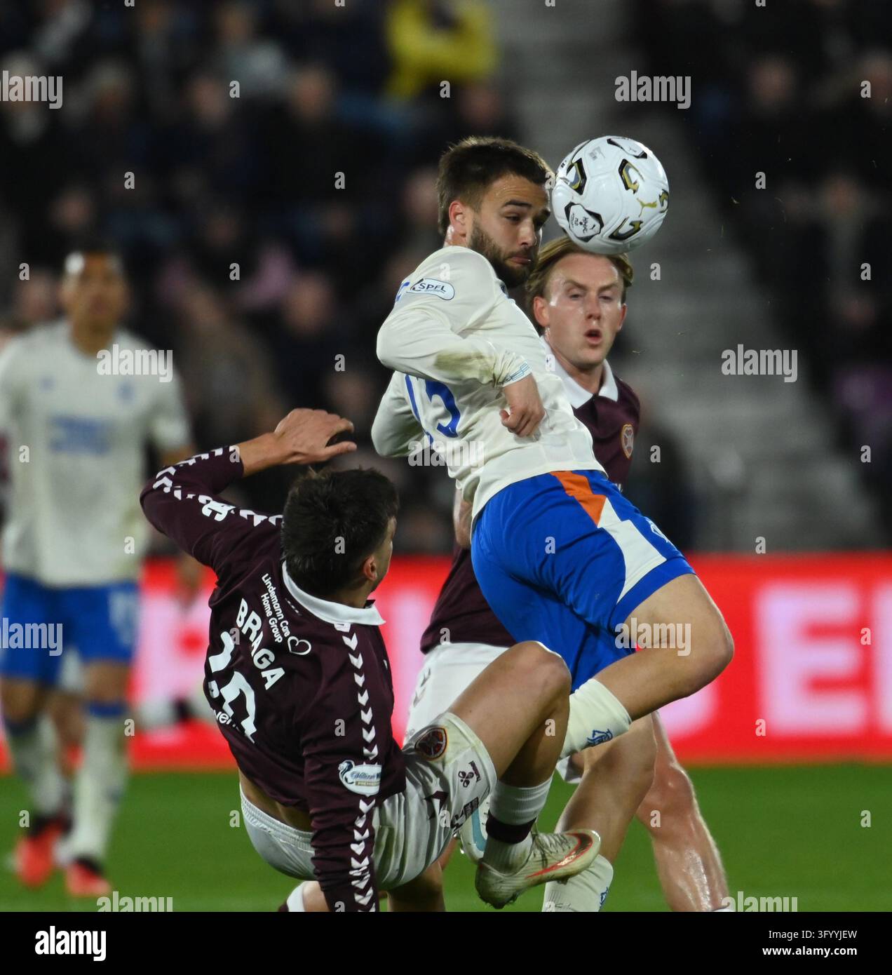 Tynecastle Park ,Edinburgh.Scotland .UK. 28th Oct 26 Scottish ...