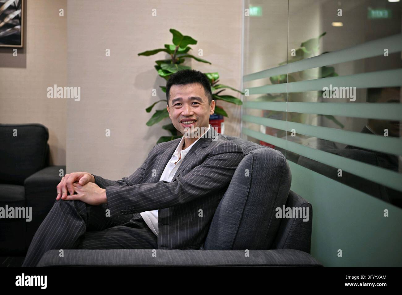 Kevin Tan, CEO of semiconductor materials company Mi Material ...