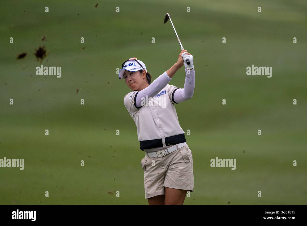 KUALA LUMPUR, MALAYSIA - OCTOBER 29: A Lim Kim of South Korea plays her ...