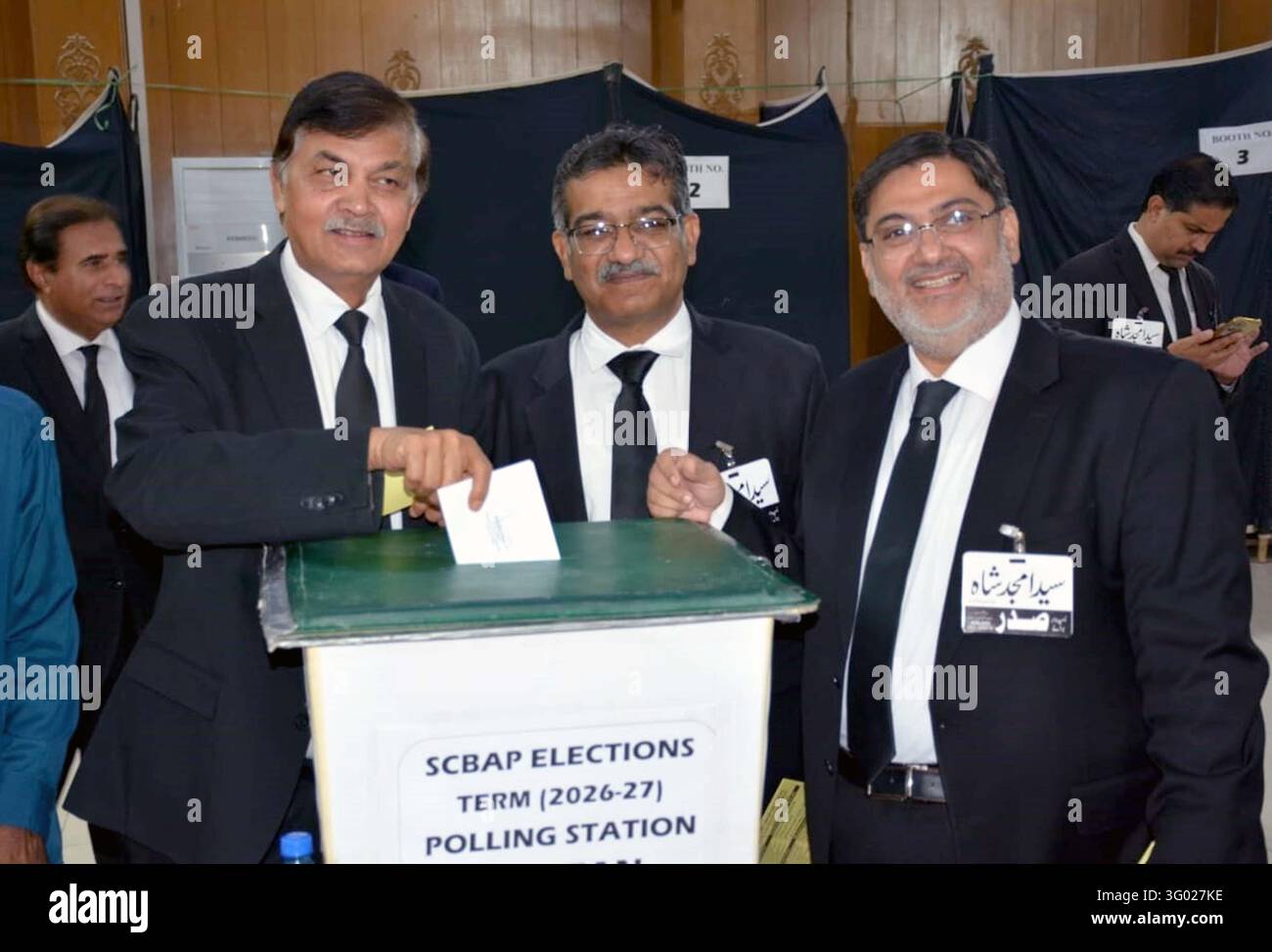 Designated Box MULTAN, PAKISTAN - 29-Oct-2026: Lawyers have gathered in Multan to ...