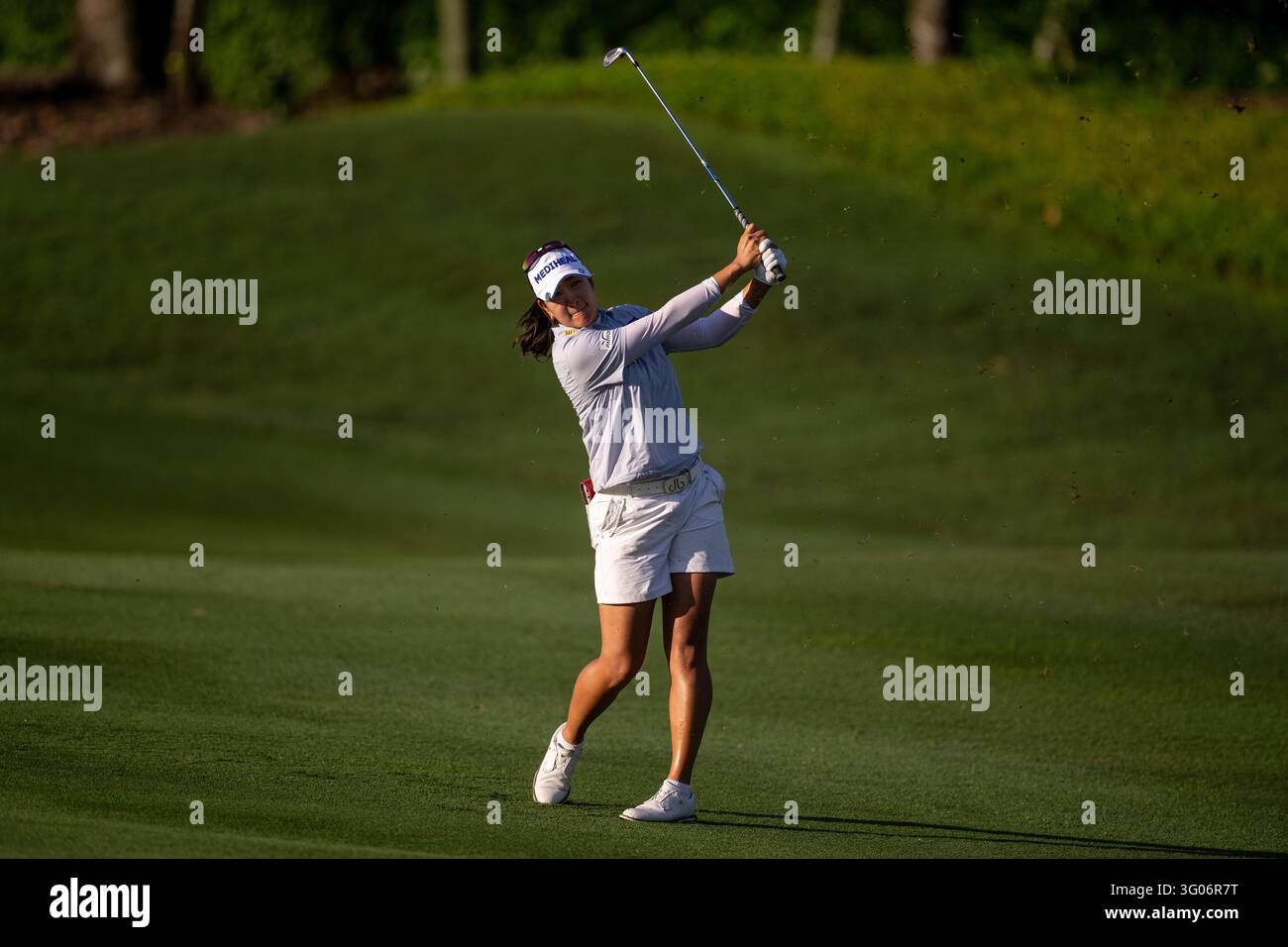 KUALA LUMPUR, MALAYSIA - OCTOBER 30: A Lim Kim of South Korea plays her ...