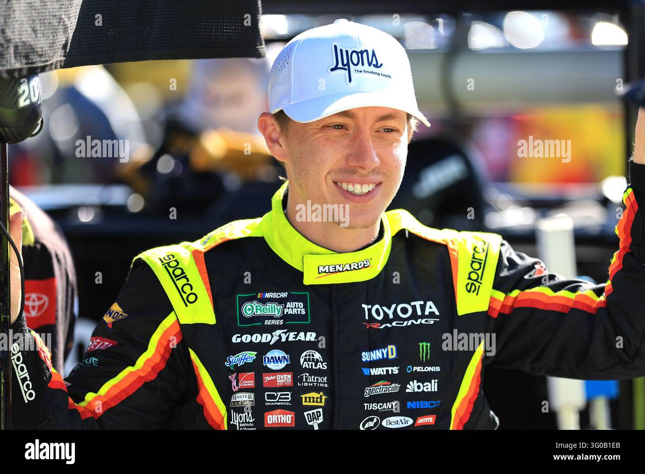 MARTINSVILLE, VA - OCTOBER 30: Brandon Jones (#20 Joe Gibbs Racing ...